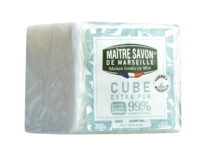 Maître Savon De Marseille The Extra Pur Cube Pure White Soap, 10.58 oz/300 g - thumbnail 1