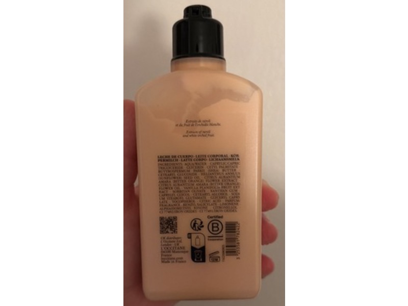 L'Occitane En Provence Perfumed Body Lotion, Neroli Orchid, 8.4 fl oz/250 mL
