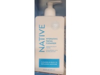 Native Hydrating Facial Cleanser, Hyaluronic Acid & Shea Butter, 12.5 fl oz/270 mL - thumbnail 2