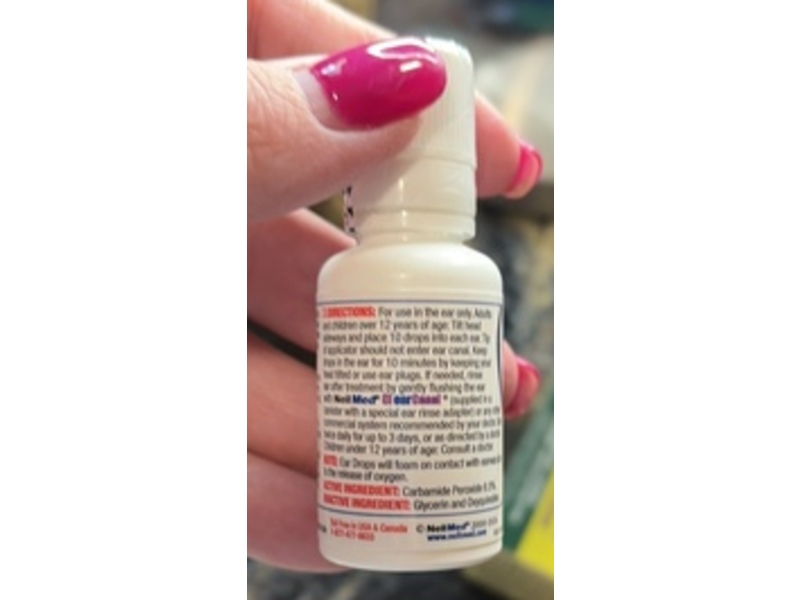 Neilmed Reusable Waxout Plus Ear Cleaners Wax Softener & Ear Plugs, 0.5 fl oz/15 mL, 15 Count