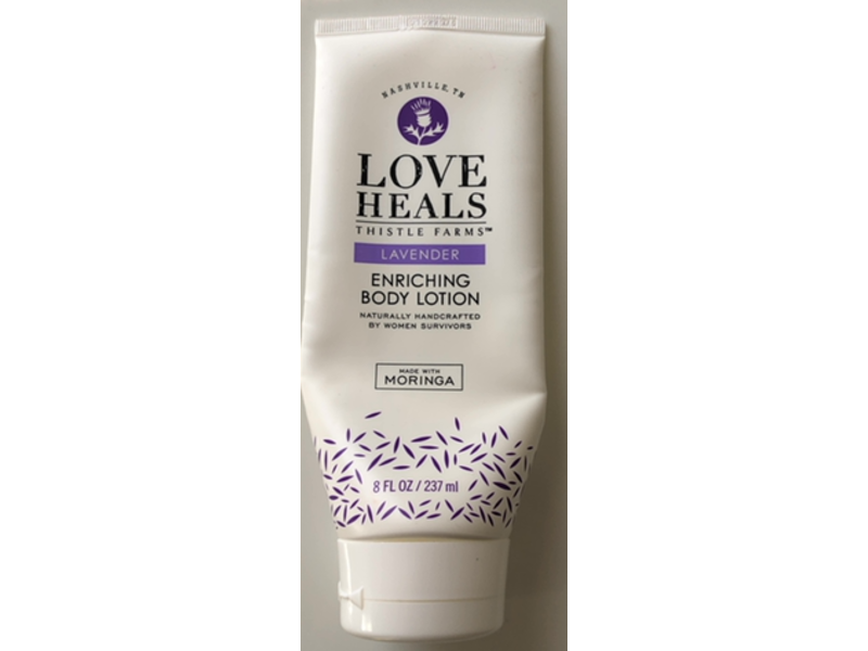 Thistle Farms Love Heals Enriching Body Lotion, Lavender, 8 fl oz/237 mL
