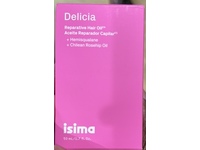 Isima Delicia Reparative Hair Oil, Hemisqualane + Chilean Rosehip Oil, 1.7 fl oz/50 mL - Image 3