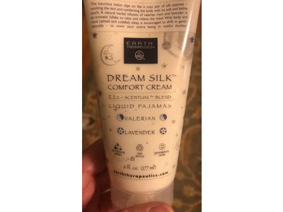 Earth Therapeutics Dream Silk Comfort Cream Liquid Pajamas 6 Oz