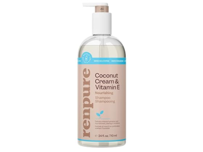 Renpure Nourishing Shampoo, Coconut Cream & Vitamin E, 24 fl oz/710 mL