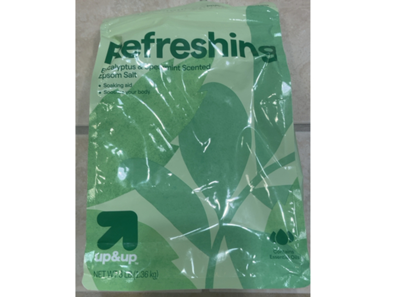 Up & Up Refreshing Epsom Salt, Eucalyptus & Spearmint, 1.36 kg