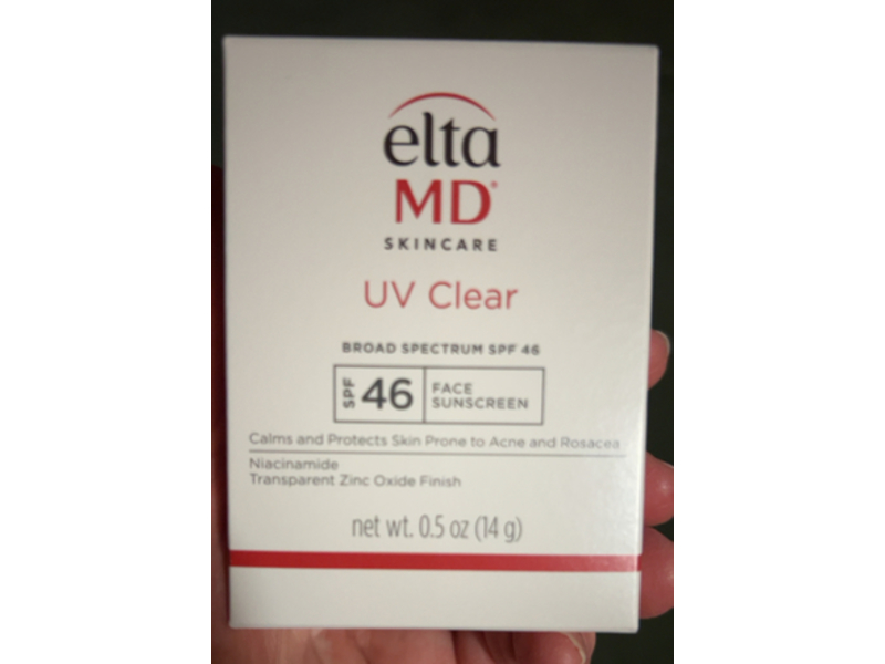 Elta MD Skincare Uv Clear Face Sunscreen, SPF 46, 0.5 oz/14 g