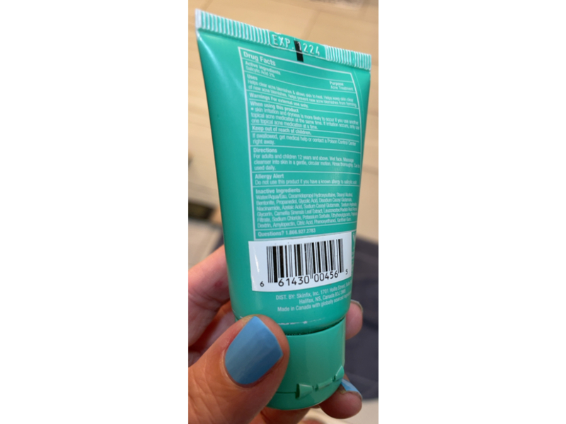 skinfix Acne+ 2% BHA Cleanser, 1 fl oz (30 mL)