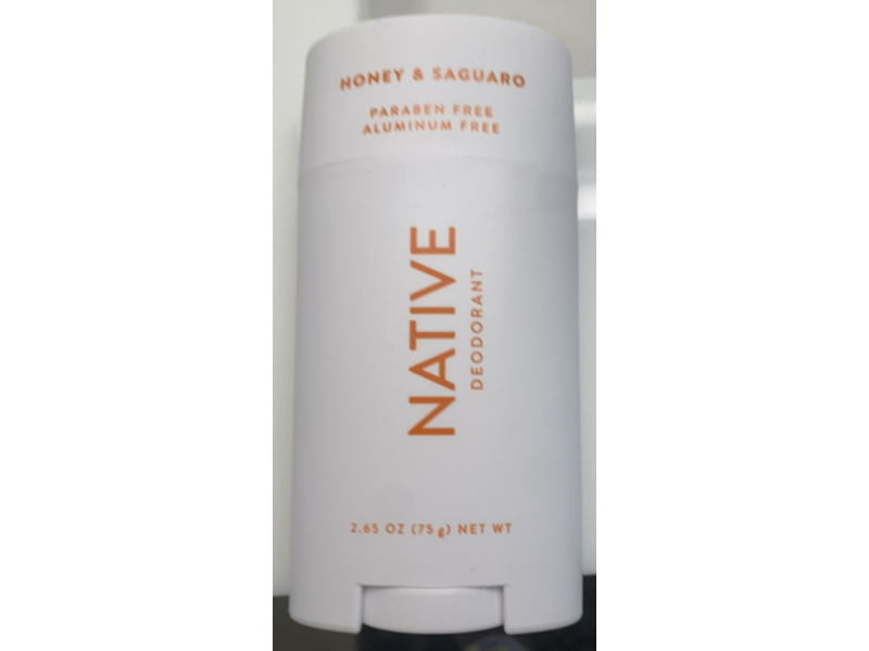 Native Deodorant, Honey & Saguaro, 2.65 oz/75 g