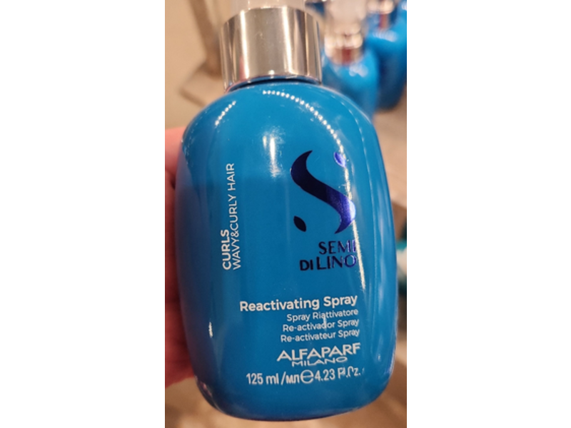 Alfaparf Milano Semi Di Lino Curls Reactivating Spray, 4.23 fl oz/125 mL