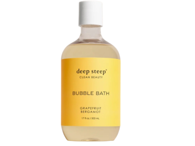 Deep Steep Clean Beauty Bubble Bath, Grapefruit Bergamot, 17 fl oz/503 mL
