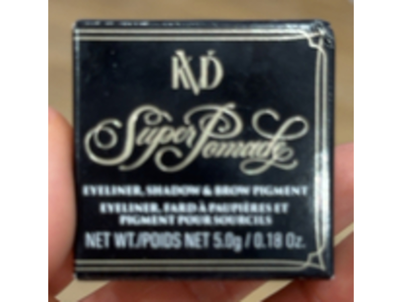 KVD Beauty Super Pomade Eyeliner, Shadow & Brow Pigment, White Out, 0.18 oz/5.0 g