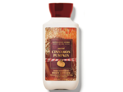 Bath & Body Works Daily Nourishing Body Lotion, Sweet Cinnamon Pumpkin, 8 fl oz/236 mL