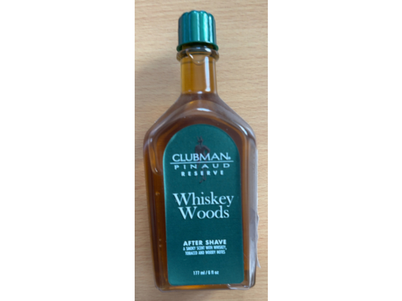 Clubman Pinaud Reserve After Shave, Whiskey Woods, 6 fl oz/177 mL