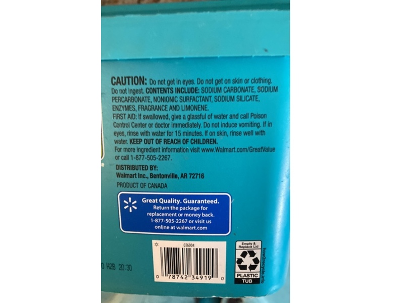 Great Value Automatic Dishwasher Pacs, Fresh Scent, 25.3 oz/720 g, 48 Count