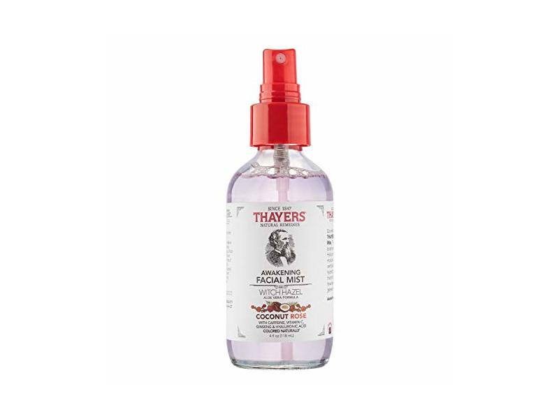 Thayer's Awakening Coconut Rose Facial Mist, 4 Ounce