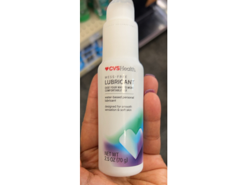 Cvs Health Water-Based Personal Lubricant, 2.5 oz/70 g