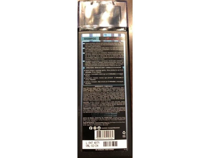 Truss Miracle Shampoo, 10.14 fl oz/300 ml