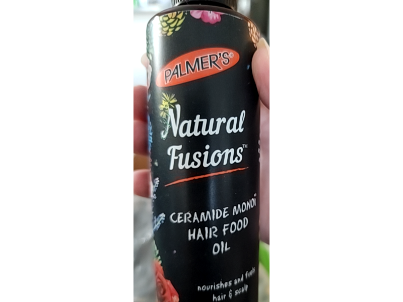 Palmer's Natural Fusions Ceramide Monoi Hair Food Oil, 6 fl oz/175 mL