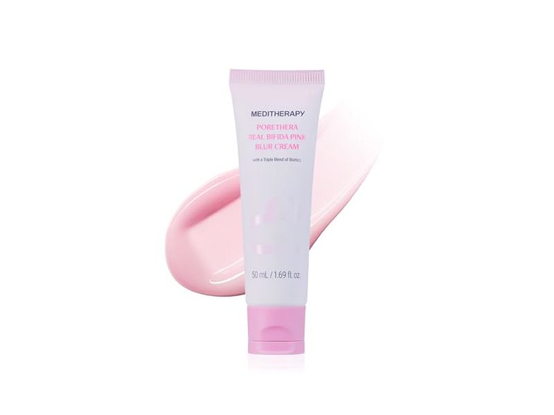 MEDITHERAPY Porethera Real Bifida Pink Blur Primer 1.69 fl oz/50 mL