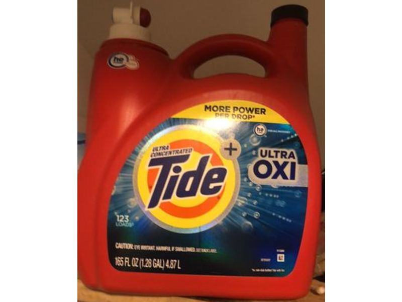 Tide Ultra Concentrated Oxi Liquid Laundry Detergent, 138 fl oz/4.08 L