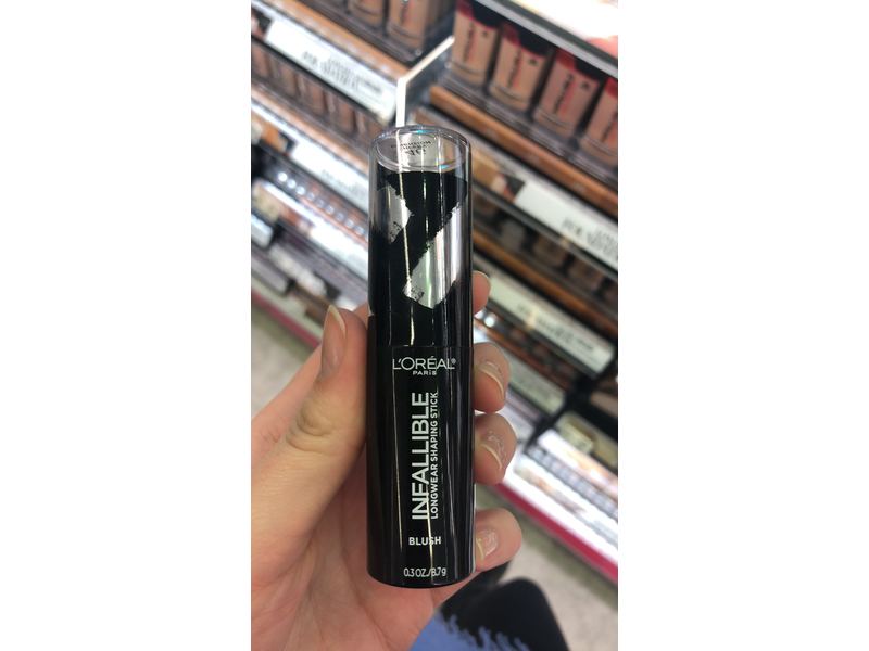 L'Oreal Paris Makeup Infallible Longwear Blush Shaping Stick 46 Cheeky Dimension, 0.3 oz.
