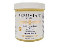 Peruvian White Braid, Loc & Edge Gel, Apple Cider Vinegar, 16 fl oz/473 mL - Image 2