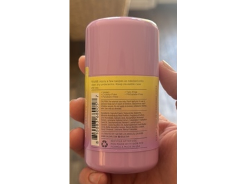 Saltair Skincare Deodorant, Island Orchid, 1.7 oz/50 g