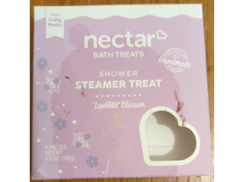 Nectar Bath Treats Shower Streamer Treat, Lavender Blossom, 6.5 oz/184 g, 4 Count