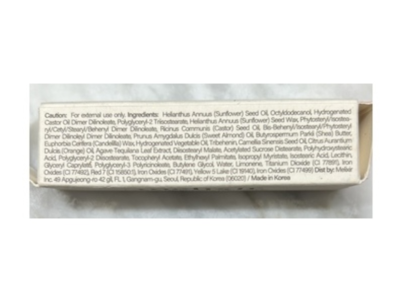 Melixir Vegan Lip Butter, Agave, 05 Dewy Rose, 0.13 fl oz/3.9 g