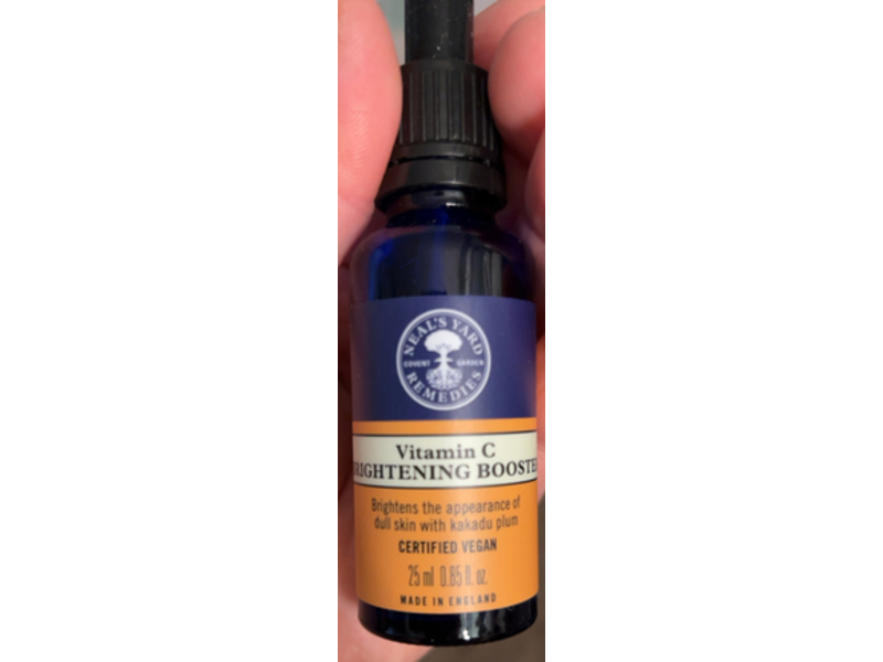 Neal's Yard Brightening Booster, Vitamin C, 0.85 fl oz/25 mL