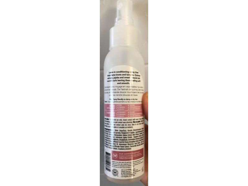 The Honest Company Conditioning Detangler, Gently Nourishing, Sweet Almond, 4 fl oz/118 mL