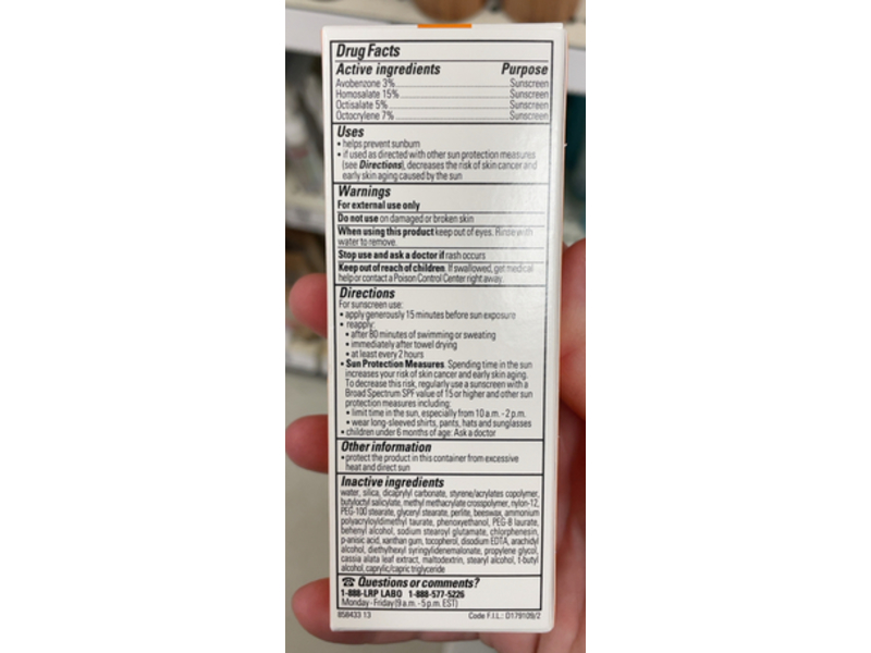 La Roche Posay Sunscreen, SPF 60, 1.7 fl oz/50 mL