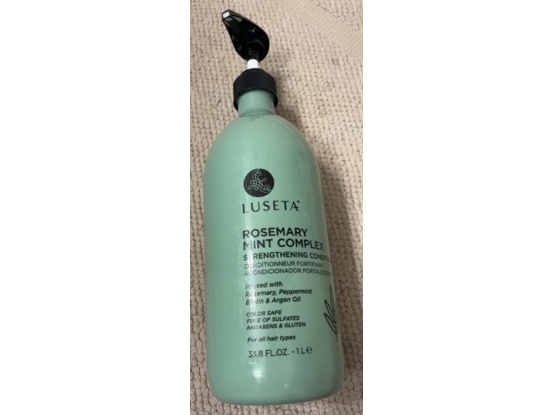 Luseta Strengthening Conditioner, Rosemary Mint Complex, 33.8 fl oz/1 L