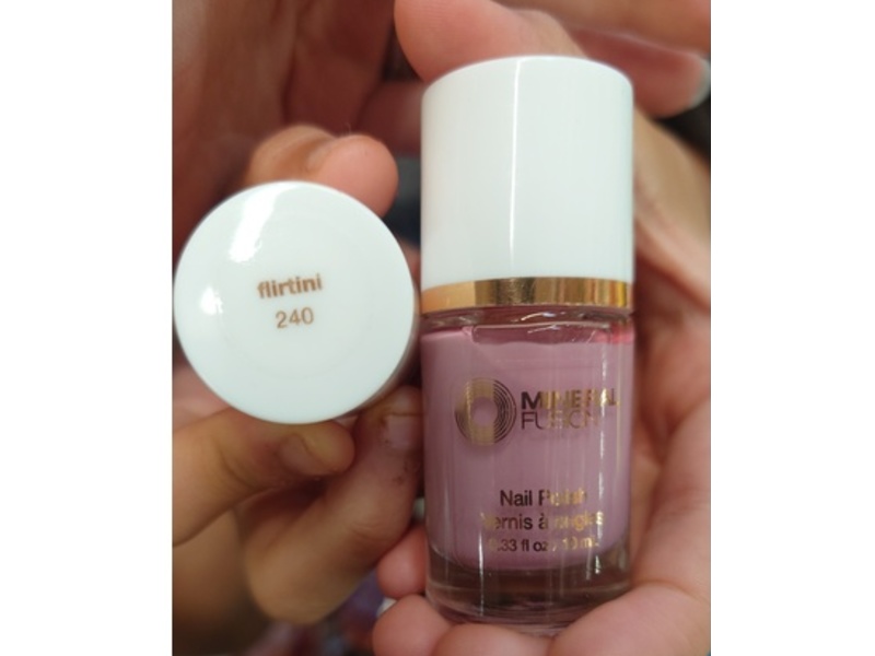 Mineral Fusion Nail Polish, 240 Flirtini, 0.33 fl oz/10 mL