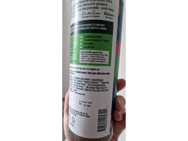 Faith In Nature Rejuvenating Hand Wash, Dragon Fruit, 13.5 fl oz/400 mL