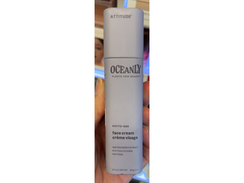 Attitude Oceanly Phyto-Age Face Cream Stick, 1 oz/30 g