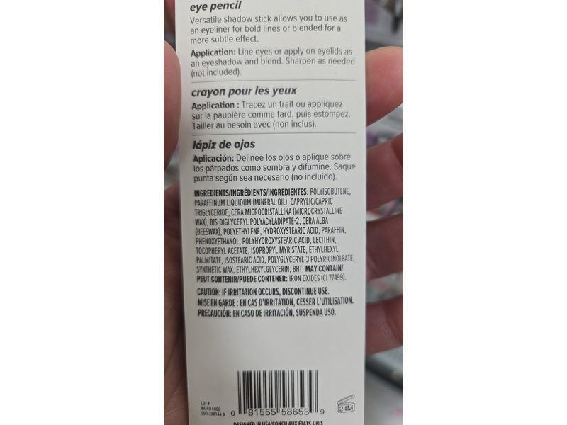 L A Colors Jumbo Eye Pencil, Sunglasses, 0.13 oz/3.8 g