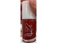 Olive & June Quick Dry Nail Polish, Smooch, 0.3 fl oz - Image 3
