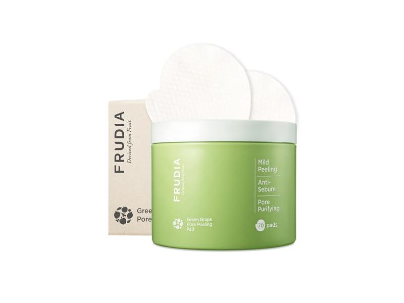 Frudia Pore Peeling Pad, Green Grape, 5.7 fl oz/170 mL, 70 Count