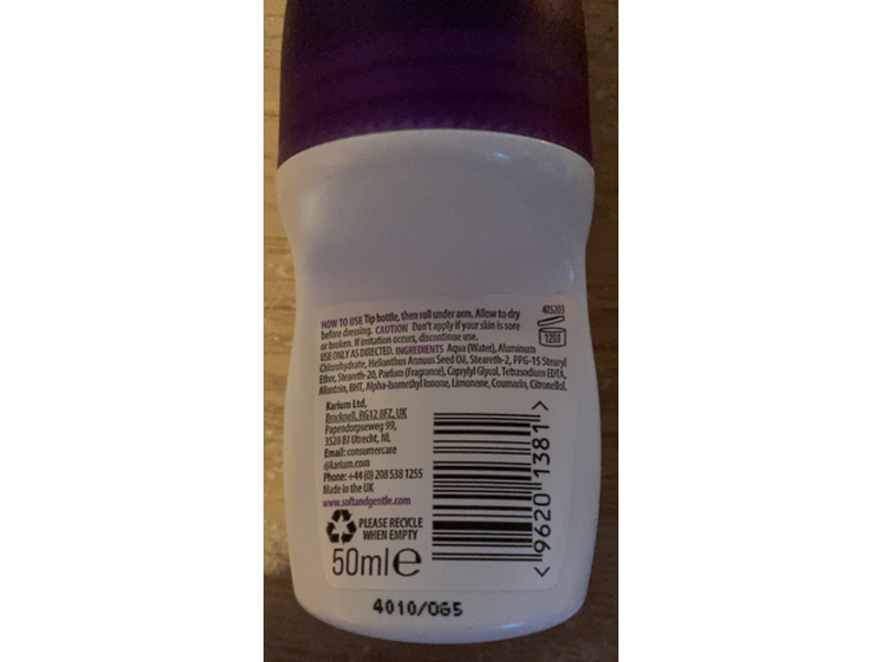 Soft & Gentle Anti - Perspirant Deodorant, Fresh Blossom, 50 mL