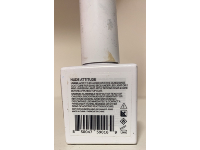 Nailboo Forever Glaze Gel Polish, Nude Attitude, 0.3 fl oz/9 mL