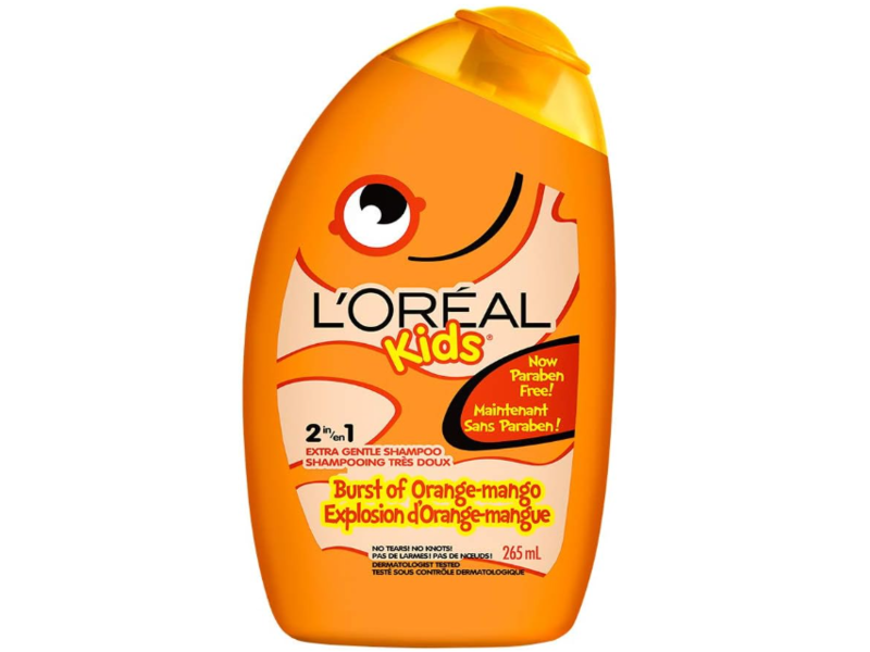 L'Oreal Kids 2 In 1 Extra Gentle Shampoo, Burst Of Orange-Mango, 265 mL