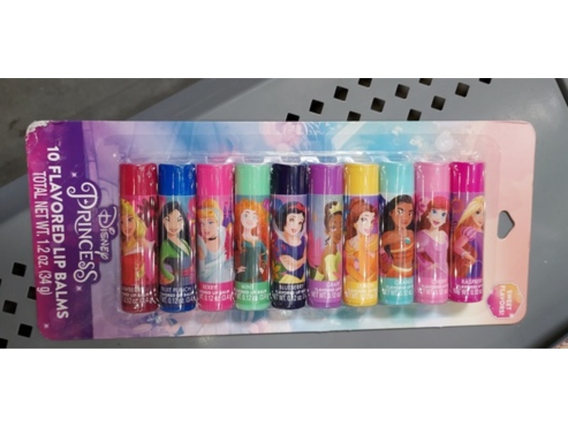 Disney Princess Lip Balm Set, 1.2 oz/34 g, Pack Of 10