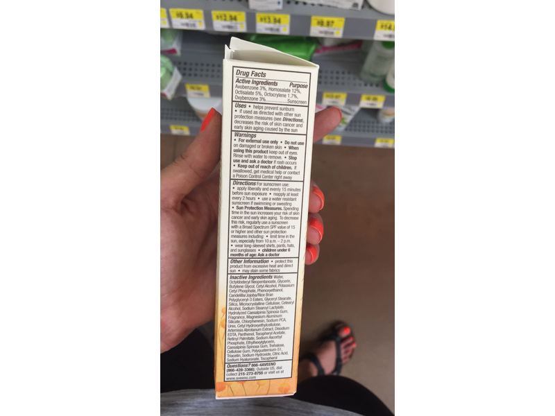 Aveeno Smart Essentials Daily Nourishing Moisturizer, SPF 30, 2.5 fl oz/75 mL