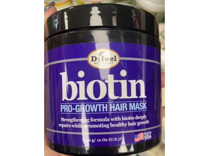 Difeel Pro-Growth Biotin Hair Mask 12 oz, 340 g