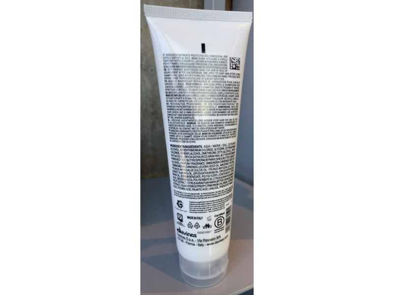 Davines SU/Hair Mask, Citrus Myrtifolia Extract, 5.07 fl oz/150 mL