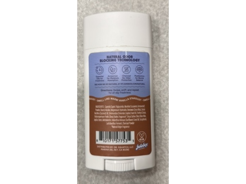 Jukebox Natural Deodorant, Moonlight Vanilla, 2.65 oz/75 g