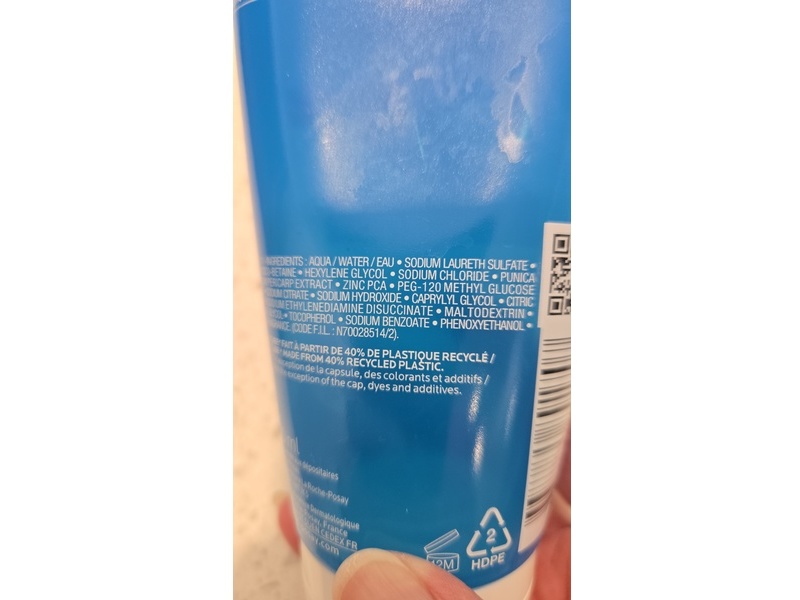 La Roche-Posay Effaclar Purifying Foaming Gel, 6.8 fl oz/200 mL