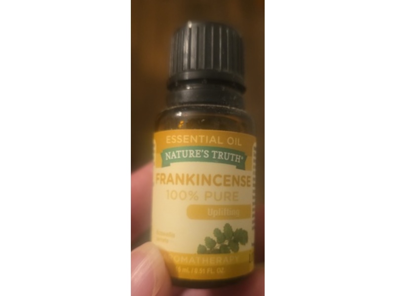 Nature's Truth Uplifting Frankincense Aromatherapy Essential Oil, Boswellia Serratam 0.51 fl oz/15 mL