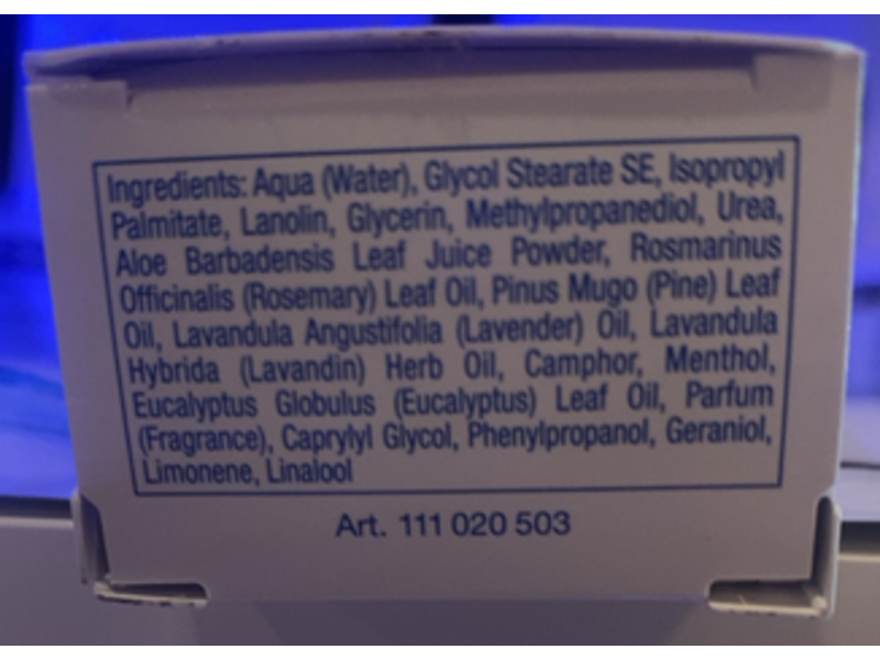 Gehwol Fusskraft Blue Moisturising Dry Rough Skin, 2.6 oz/75 mL